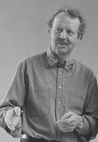 Fritz J. Dold, schwarz-weiss Porträt